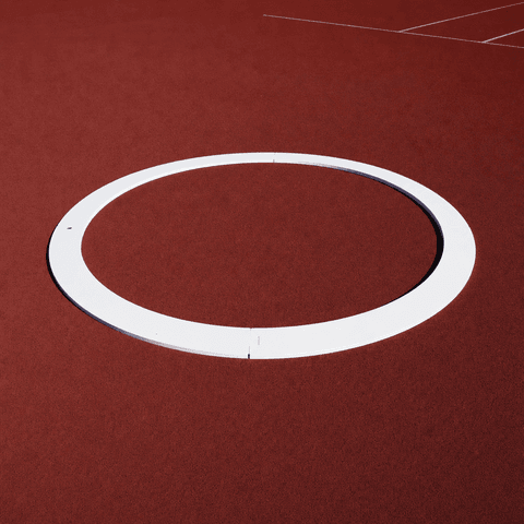 Hammer throwing circle reducer