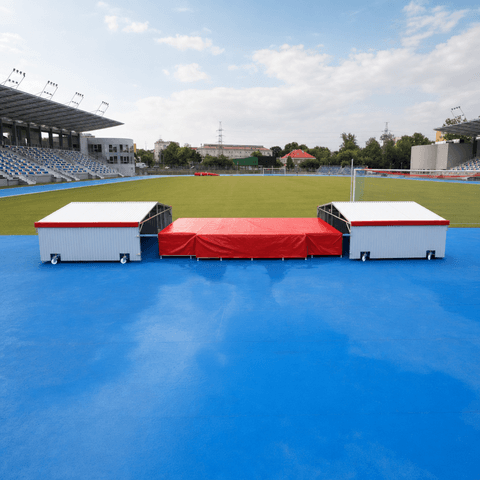 Mat storage shelter