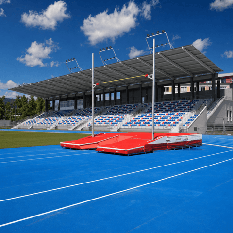 Pole vault landing mat