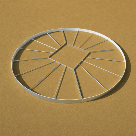 Shot put circle ring