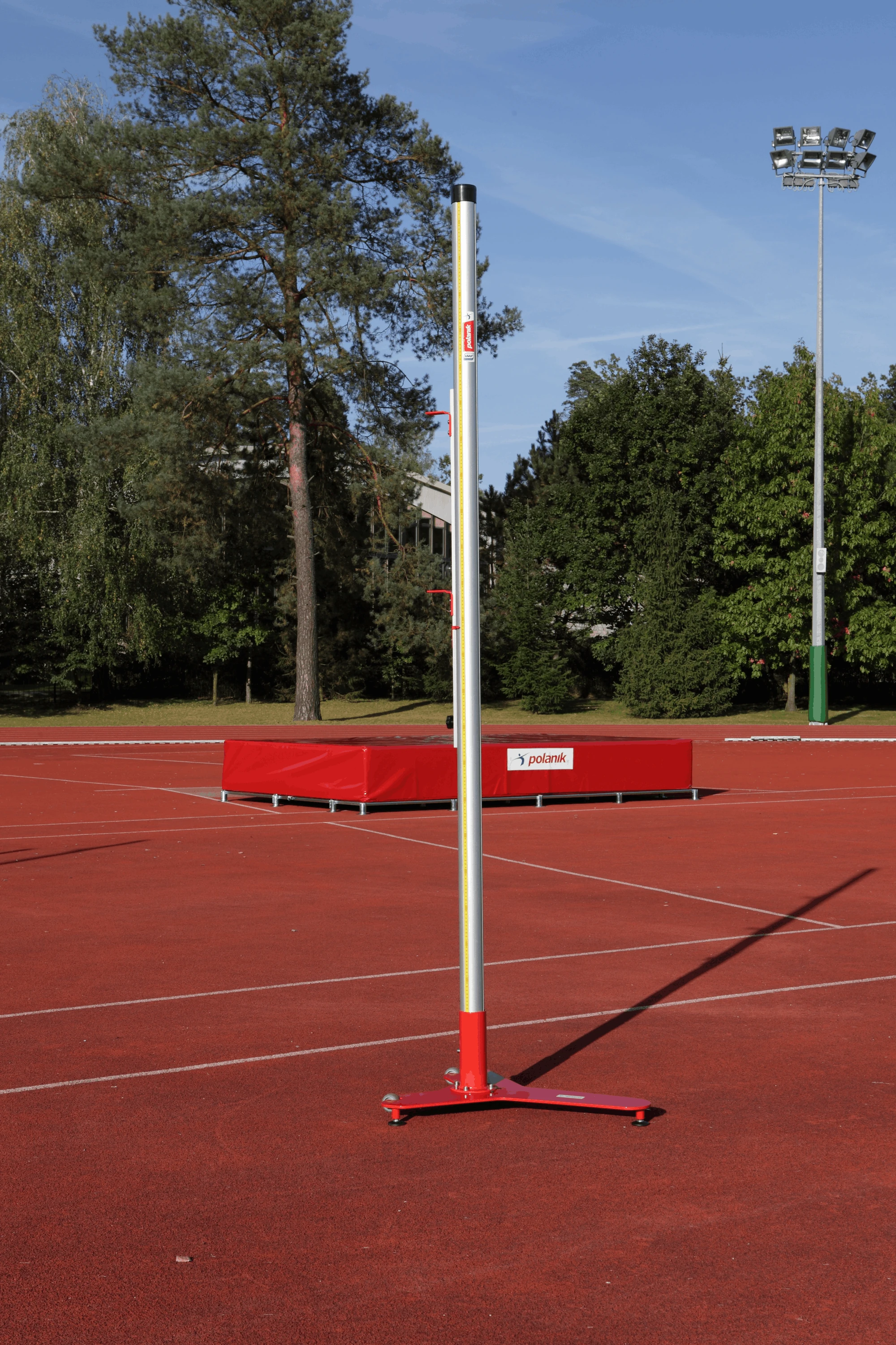High jump uprights